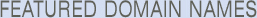 Featured expired domains